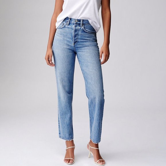 Aritzia Denim - Denim Forum The Joni High Rise Loose 29L Size 28